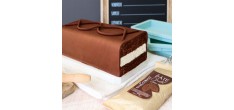 Moule Layer Cake et Génoise Silicone Rectangulaire 25x10 cm 3 pcs 
