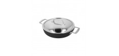 Alu Pro 5 Ceraforce Anti-aanbak Keramische Sautépan 28 cm + RVS Deksel