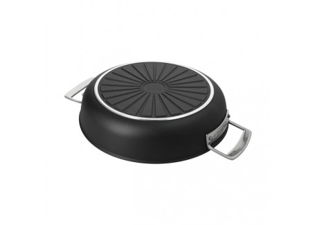 Alu Pro 5 Ceraforce Anti-aanbak Keramische Sautépan 28 cm + RVS Deksel