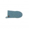 Voir la slide Stoff Gant à Four Coton Chambray Chiné Bleu 