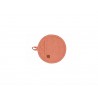 Zie dia Stoff Ovenwant van Katoenchambray Terracotta 20 cm