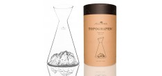Topographic 1L Borosilicaatglas Waterkaraf - Mont Blanc
