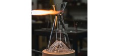 Topographic 1L Borosilicaatglas Waterkaraf - Mont Blanc