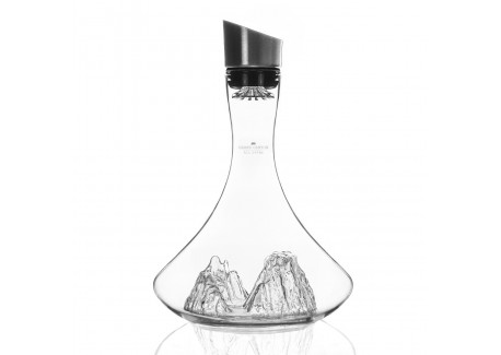 Topographic Grand Canyon Carafe à Décanter Vin Montagne Verre Borosili