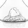 Voir la slide Topographic Pic du Midi d'Ossau Carafe à Décanter Vin Montagne Verre -