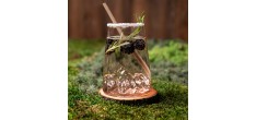 Topographic Mont Blanc Verre Longdrink Borosilicate Montagne 45 cl 