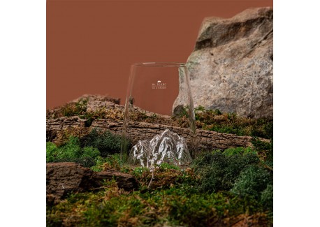 Topographic Borosilicaat Longdrinkglas Berg 45 cl - Mont Blanc