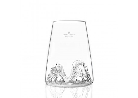 Topographic Borosilicaat Longdrinkglas Berg 45 cl - Grand Canyon
