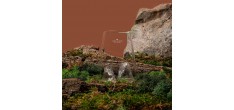 Topographic Borosilicaat Longdrinkglas Berg 45 cl - Grand Canyon