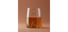 Topographic Classics Set 4 Verres Shooters Borosilicate Montagne 6,5 c