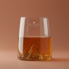 Zie dia Topographic Set van 4 Shooters Italië Borosilicaat Berg Glazen 6,5 cl