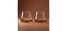 Topographic Mont Blanc/Everest Set 2 Verres à Digestifs Borosilicate 3