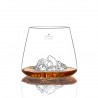 Zie dia Topographic Set van 2 Borosilicaat Digestive Glazen 35 cl Mont Blanc/E