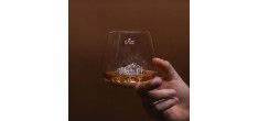 Topographic Mont Blanc/Everest Set 2 Verres à Digestifs Borosilicate 3