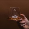 Zie dia Topographic Set van 2 Borosilicaat Digestive Glazen 35 cl Mont Blanc/E