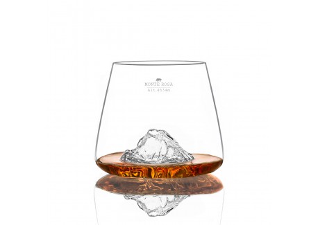 Topographic Tre Cime/Monte Rosa Set 2 Verres à Digestifs Borosilicate