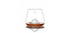 Topographic Set van 2 Borosilicaat Digestive Glazen 35 cl Tre Cime/Mon