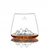 Zie dia Topographic Set van 2 Borosilicaat Digestive Glazen 35 cl Tre Cime/Mon