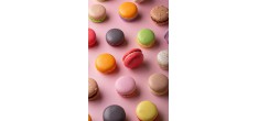 Mac01 Siliconen Bakmatten voor Macarons 48 stuks 40x30 cm
