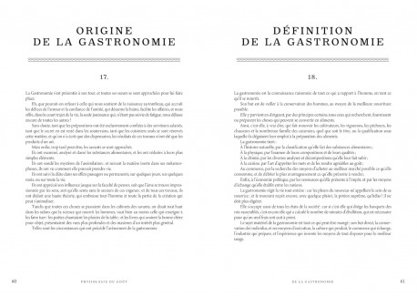 Physiologie du Goût - Brillat Savarin 