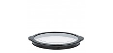 Cul de Poule Bol Inox Gradué Antidérapant 20 cm 2,6 L + Couvercle Herm