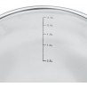 Voir la slide Cul de Poule Bol Inox Gradué Antidérapant 20 cm 2,6 L + Couvercle Herm