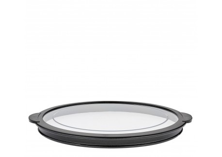 Mengkom van RVS met Maatverdeling Antislip 24 cm 4,8 L + Luchtdicht De