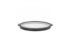 Cul de Poule Bol Inox Gradué Antidérapant 24 cm 4,8 L + Couvercle Herm