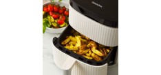Silhouette Airfryer Keramisch zonder PFAS – XL 5 L 5L Crèmewit