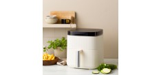 Silhouette AirFryer Céramique sans PFAS - XL 5 L Blanc Crème 
