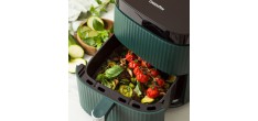Silhouette Airfryer Keramisch zonder PFAS – XL 5 L Dennegroen