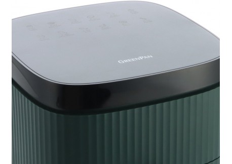 Silhouette AirFryer Céramique sans PFAS - XL 5 L Vert Pin 