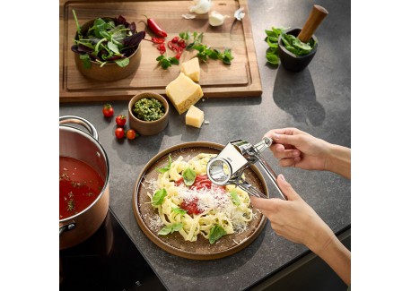 Queso Kaasrasp met Roestvrijstalen Trommel