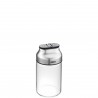 Zie dia Kippo Kruidenpot Glas/RVS van 120 ml 10 cm
