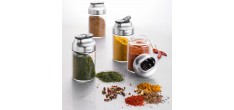 Kippo Pot à Epices en Verre 120 ml 10 cm 