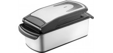 Treppo 2.0 Coupe Légumes et Fruits 3 Grilles avec Réservoir Inox 