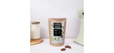 Chocolat au Lait Vegan sans Lactose Amatika 46% Sachet Fèves 250 g 