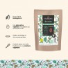 Voir la slide Chocolat au Lait Vegan sans Lactose Amatika 46% Sachet Fèves 250 g 