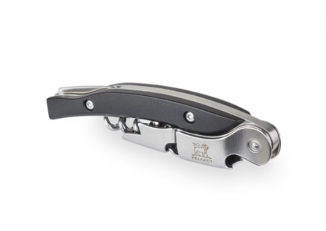Malbec Tire-bouchon Sommelier à Double Levier Noir 13 cm 