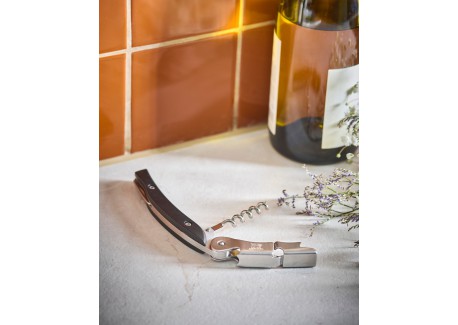 Malbec Tire-bouchon Sommelier à Double Levier Noir 13 cm 