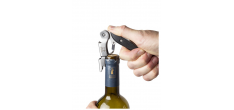 Malbec Tire-bouchon Sommelier à Double Levier Noir 13 cm 