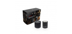 Sparkle Night Coffret Griffe et Bouchon à Champagne Line Aluminium Noi