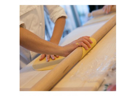 Matarello Rouleau à Pâtes Fraîches en Bois 60 cm 