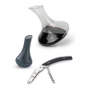 Zie dia Wine Service Wijnproeverijsset Karaaf + Sommelieraccessoire + Reinigin