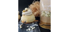 Déco Gâteau Perles Croustillantes en Chocolat Blanc et Doré 50g 
