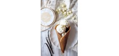 Déco Gâteau Perles Croustillantes en Chocolat Blanc et Doré 50g 