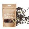 Zie dia Taartdecoraties Knapperige Parels in Pure Chocolade en Goud 50 g