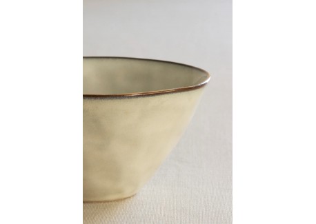 Organic Bol Beige Crème 14 cm 