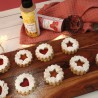 Voir la slide Linzer Emporte-pièces Cannelés en Inox pour Biscuits Fourrés Ø5cm 4 Pc