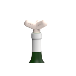 Spark Bouchon Universel pour Bouteille en Silicone Recyclé Blanc Polai